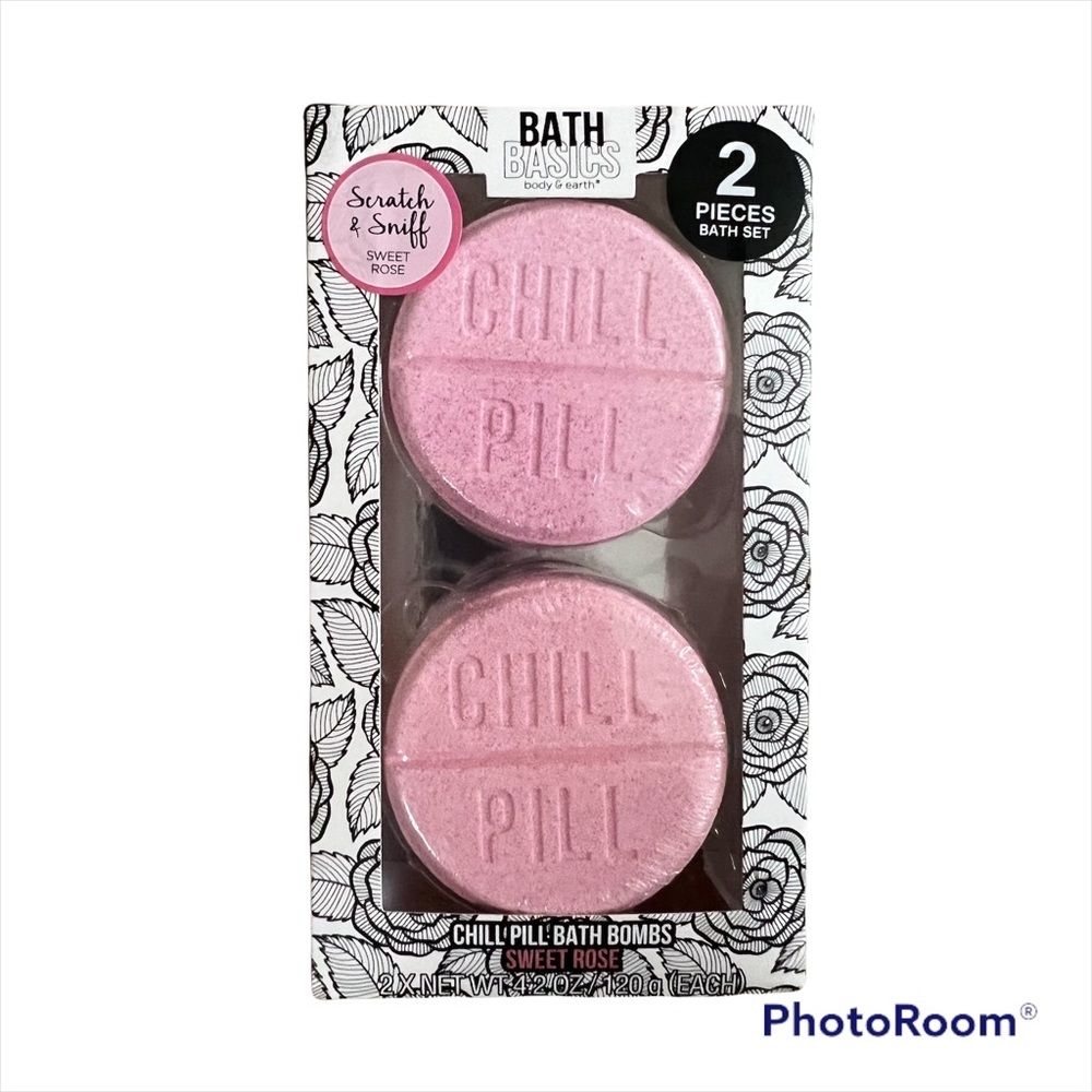 NWT Bath Bombs: Rose Scented